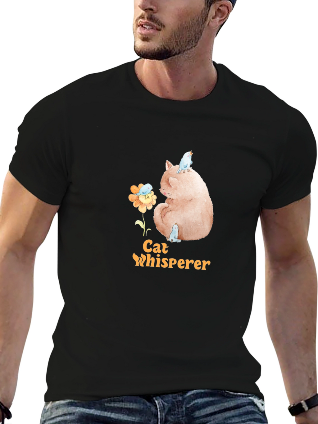 Cat Whisperer Graphic Tee