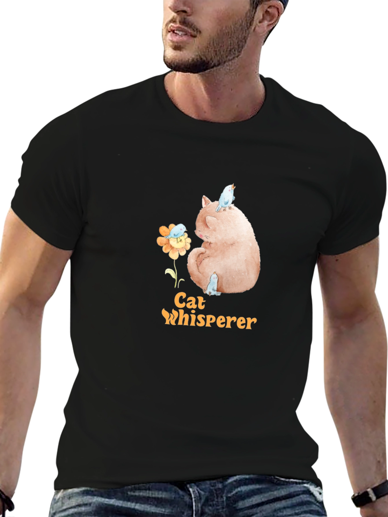 Cat Whisperer Graphic Tee