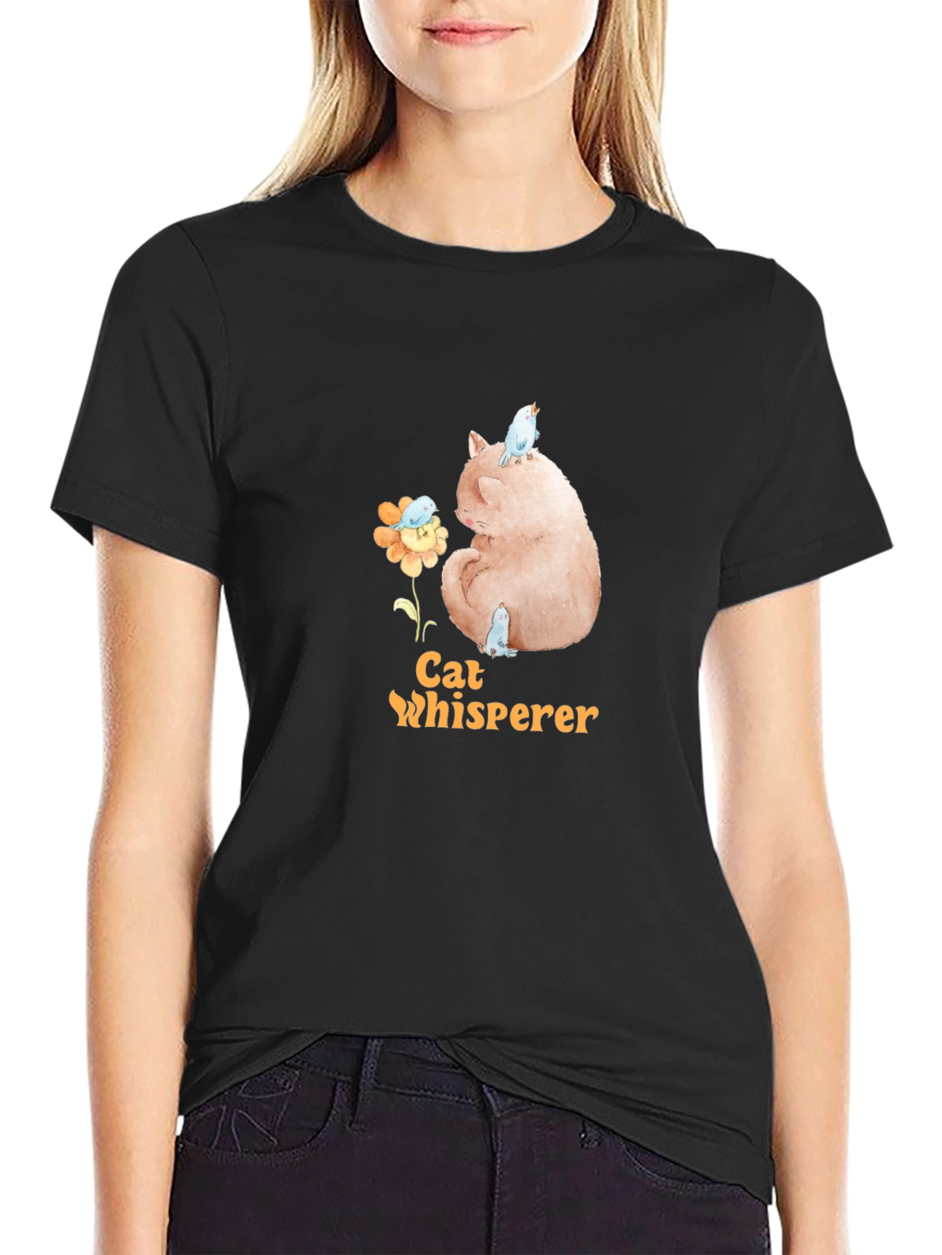 Cat Whisperer Graphic Tee
