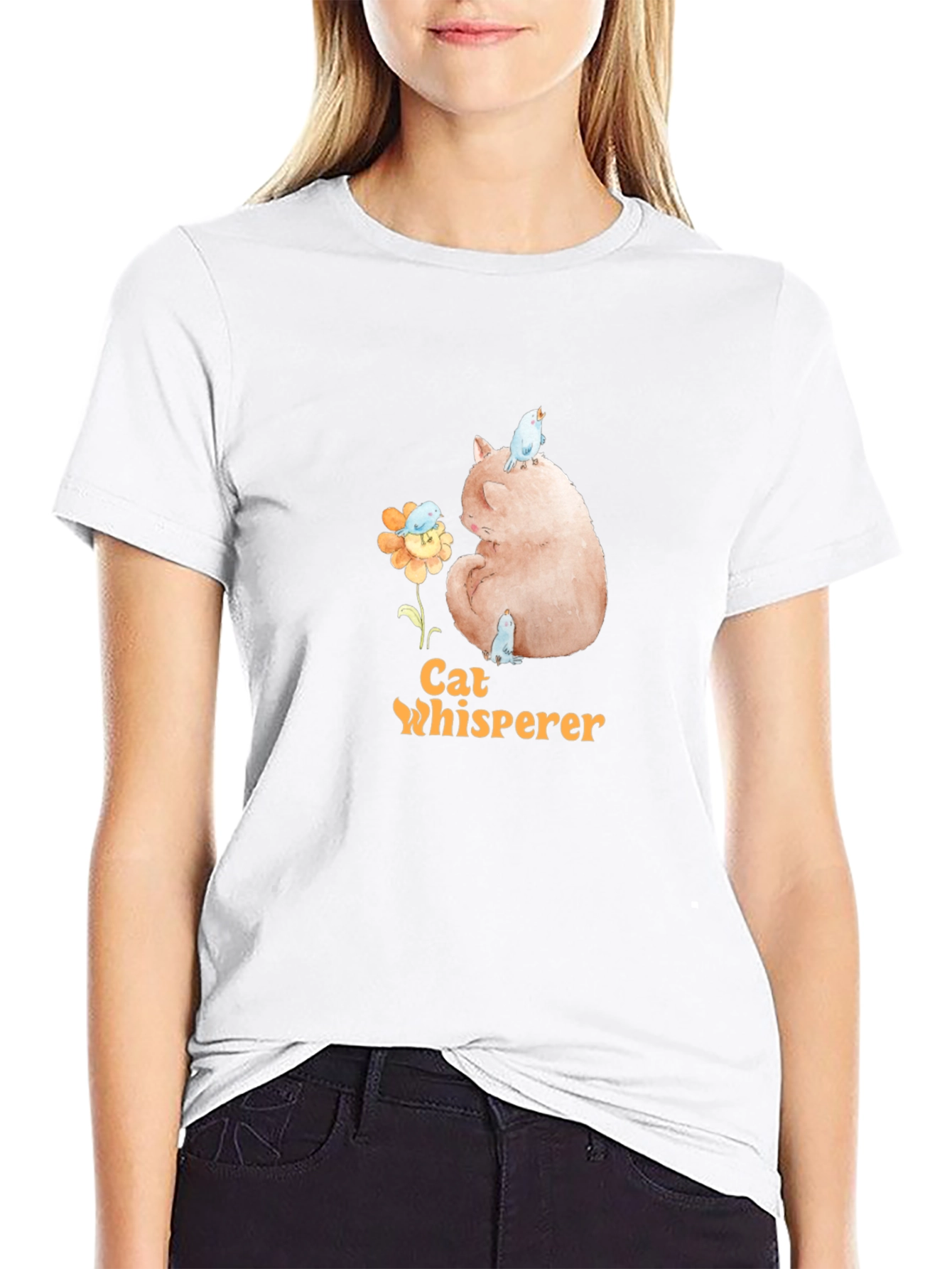 Cat Whisperer Graphic Tee