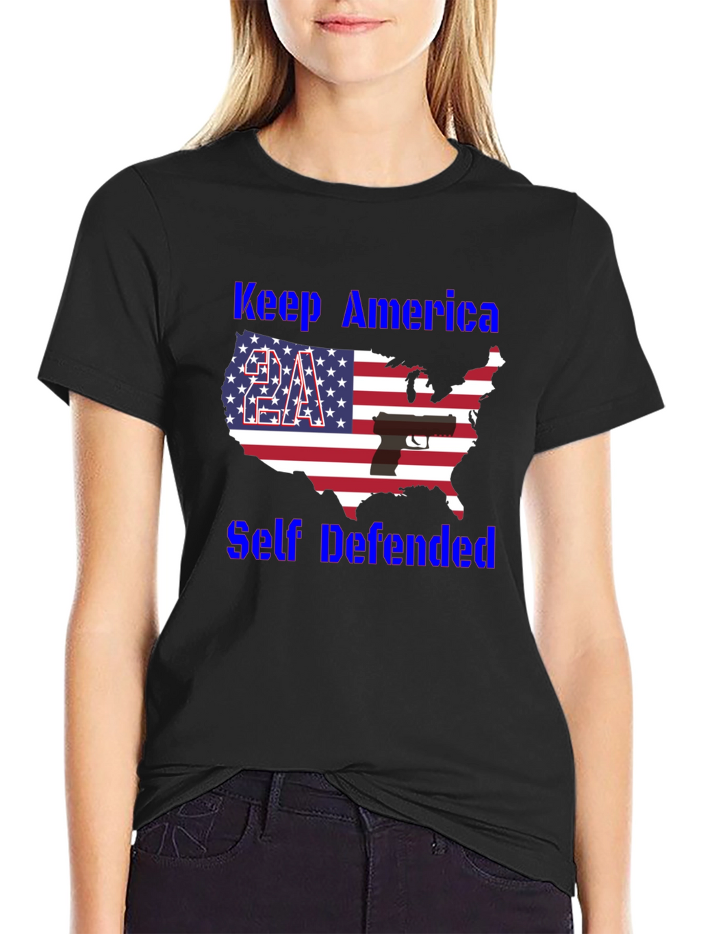 Keep America Self Defended 2A T-Shirt