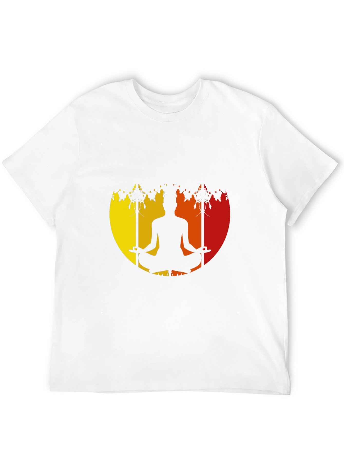 Meditate Sunset T-Shirt - Yoga Inspired Graphic Tee