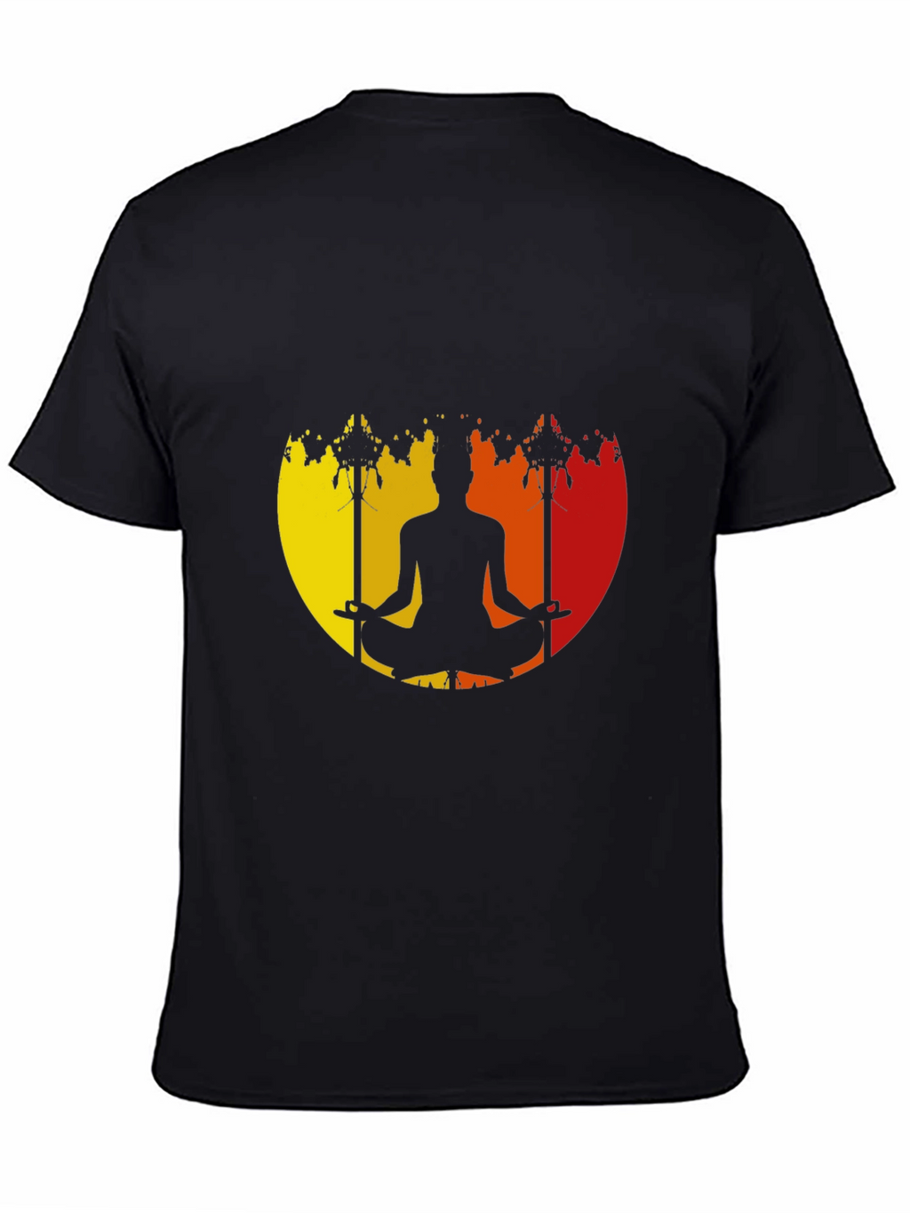 Meditate Sunset T-Shirt - Yoga Inspired Graphic Tee