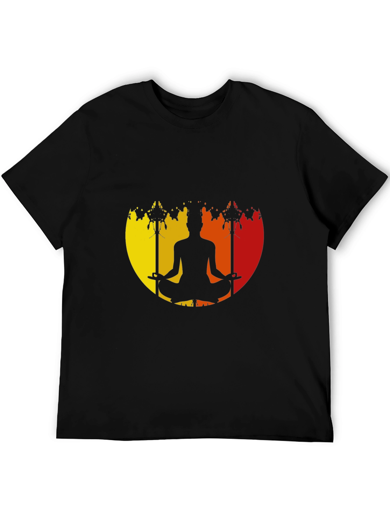 Meditate Sunset T-Shirt - Yoga Inspired Graphic Tee