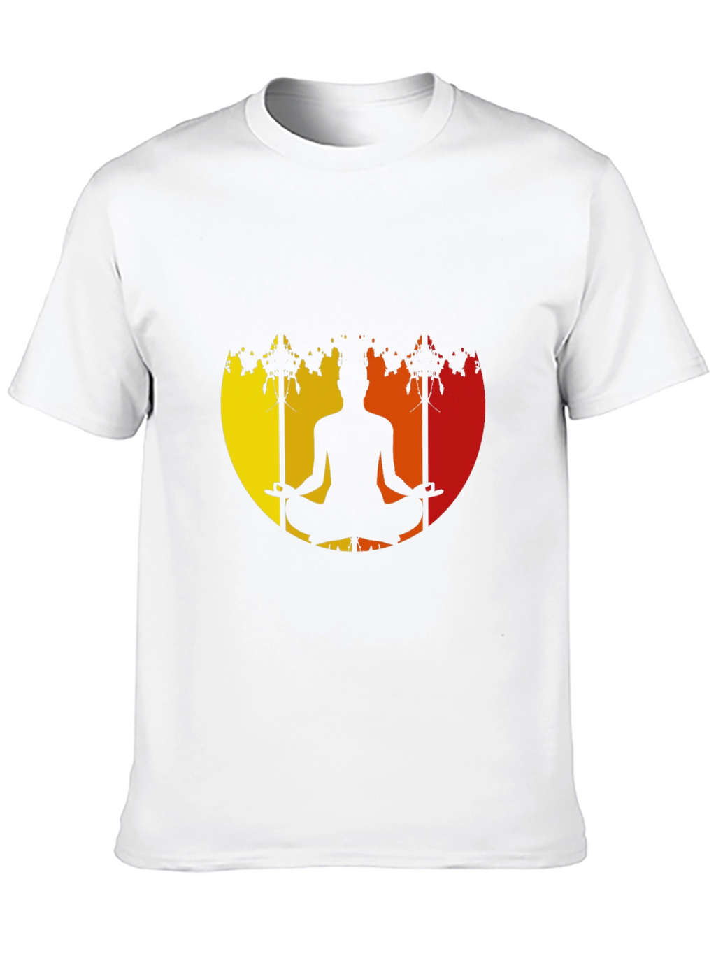 Meditate Sunset T-Shirt - Yoga Inspired Graphic Tee