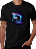 Cosmic Black Hole Earth T-Shirt