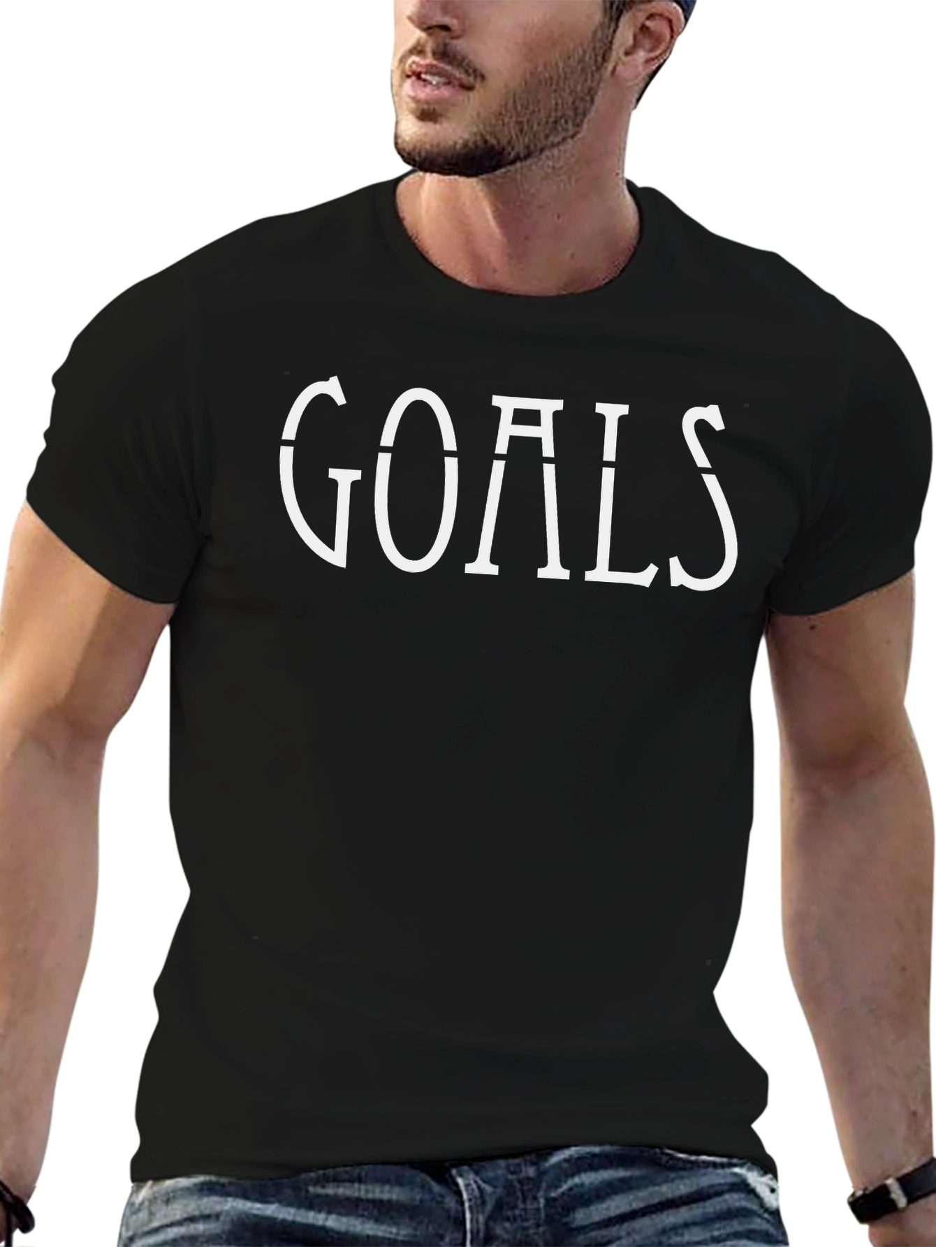 Goals Graphic Tee - Mens Short Sleeve T-Shirt