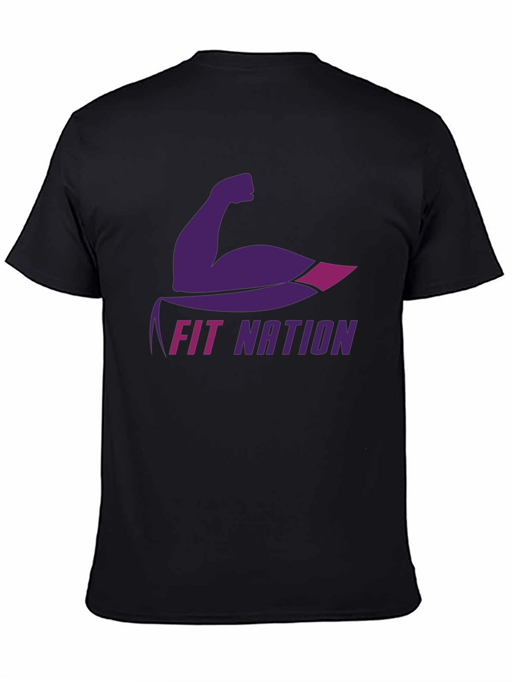 Fit Nation T-Shirt - Muscle Graphic Tee