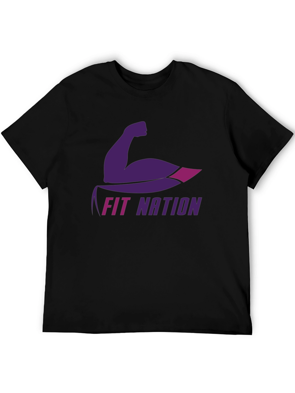 Fit Nation T-Shirt - Muscle Graphic Tee