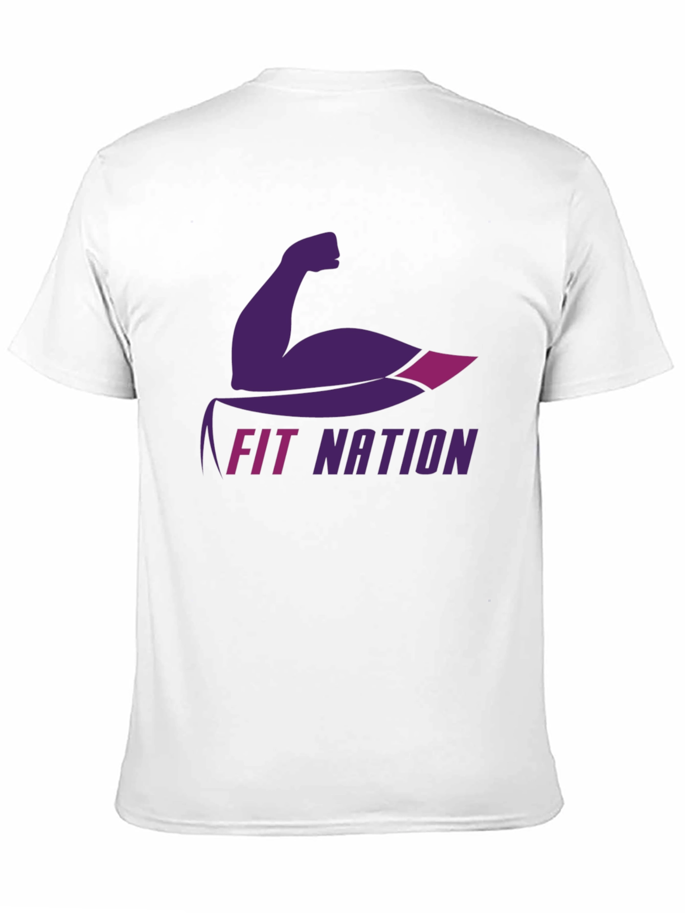 Fit Nation T-Shirt - Muscle Graphic Tee