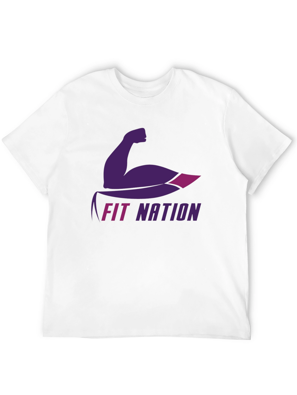 Fit Nation T-Shirt - Muscle Graphic Tee