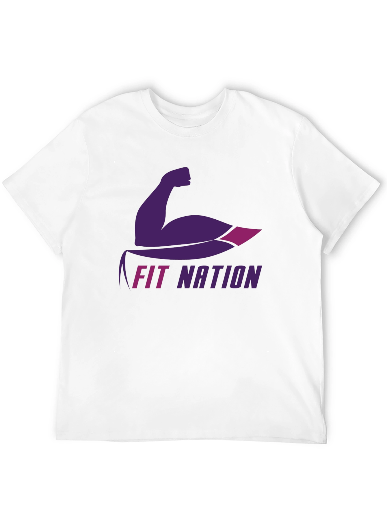Fit Nation T-Shirt - Muscle Graphic Tee