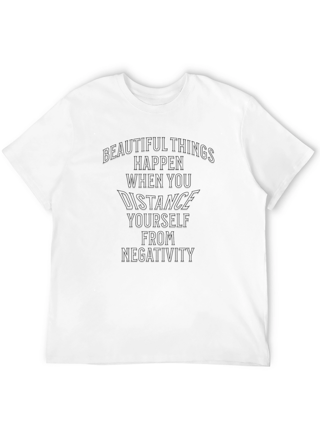 Inspirational Graphic Tee - Beautiful Things Happen T-Shirt