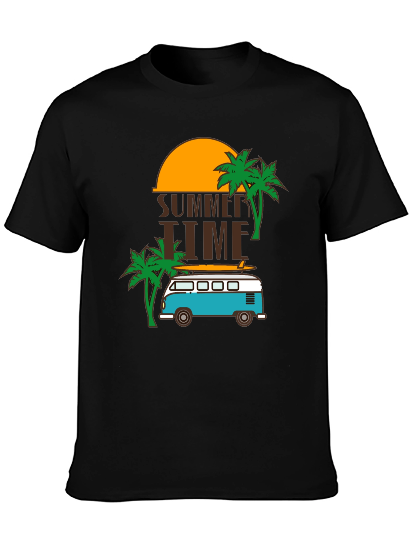 Summer Time Beach Van Graphic Tee