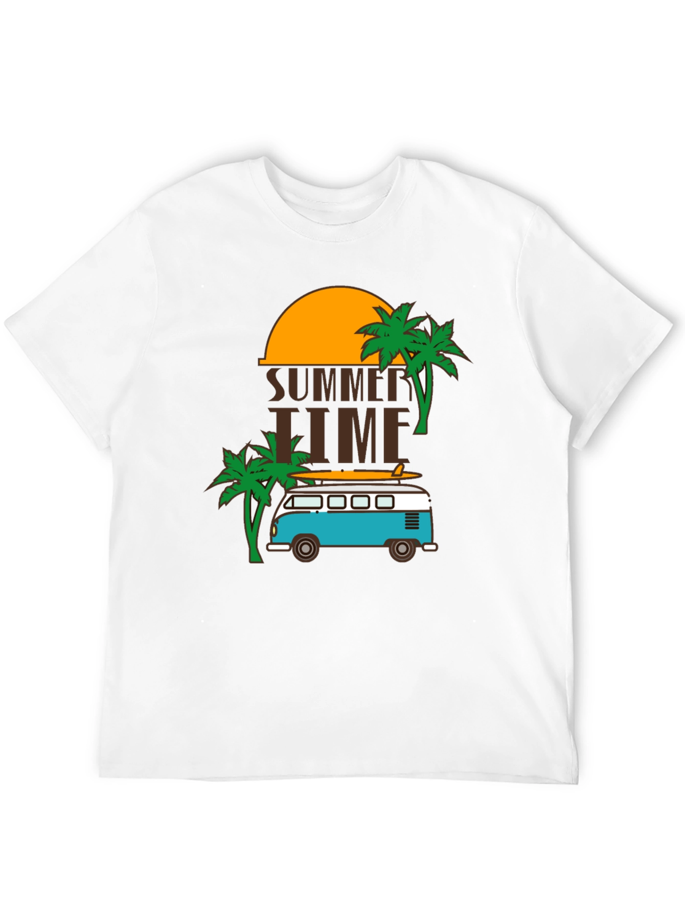 Summer Time Beach Van Graphic Tee
