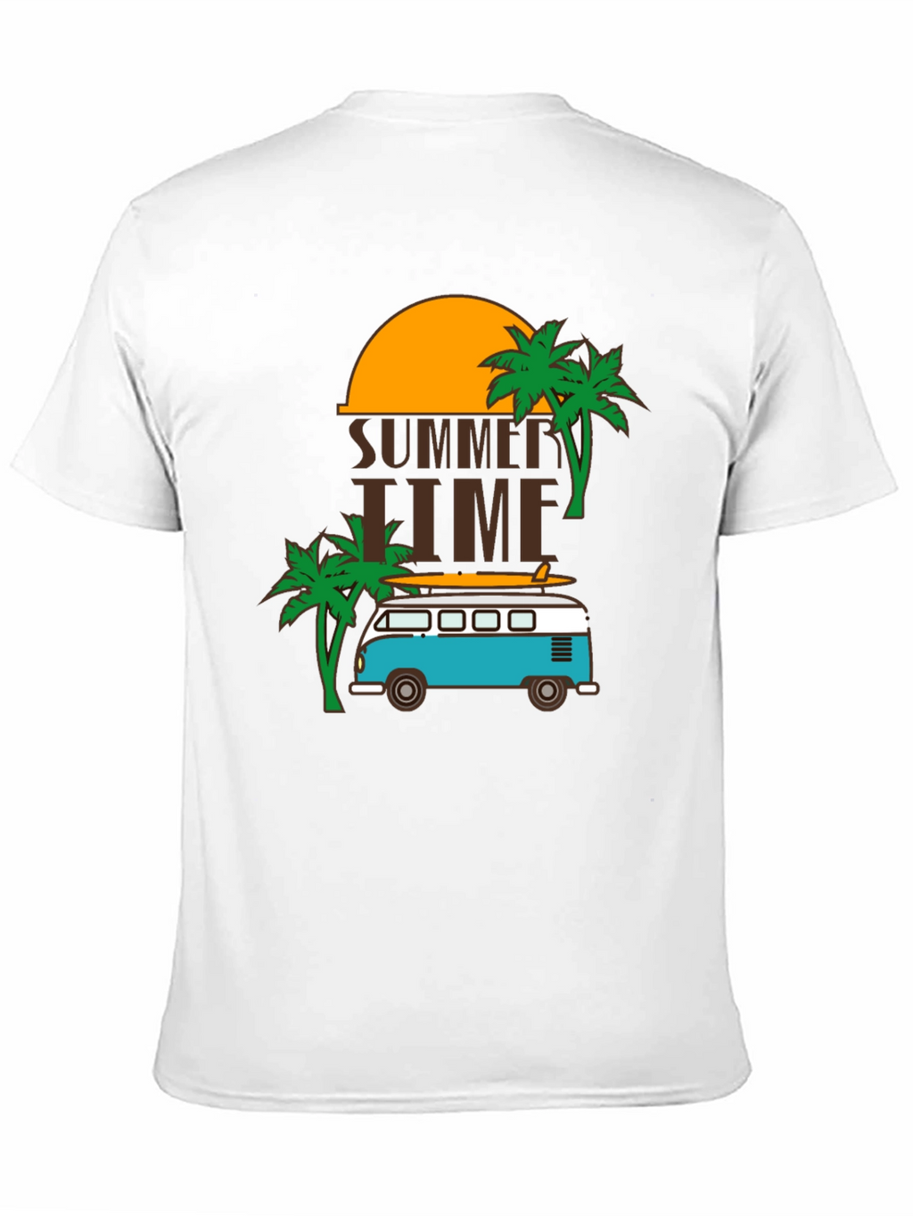 Summer Time Beach Van Graphic Tee