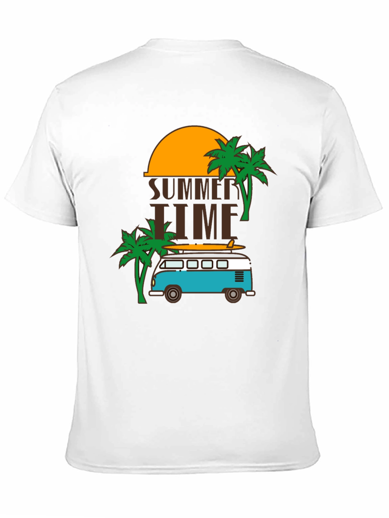 Summer Time Beach Van Graphic Tee