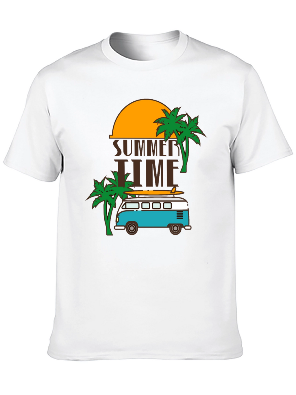 Summer Time Beach Van Graphic Tee