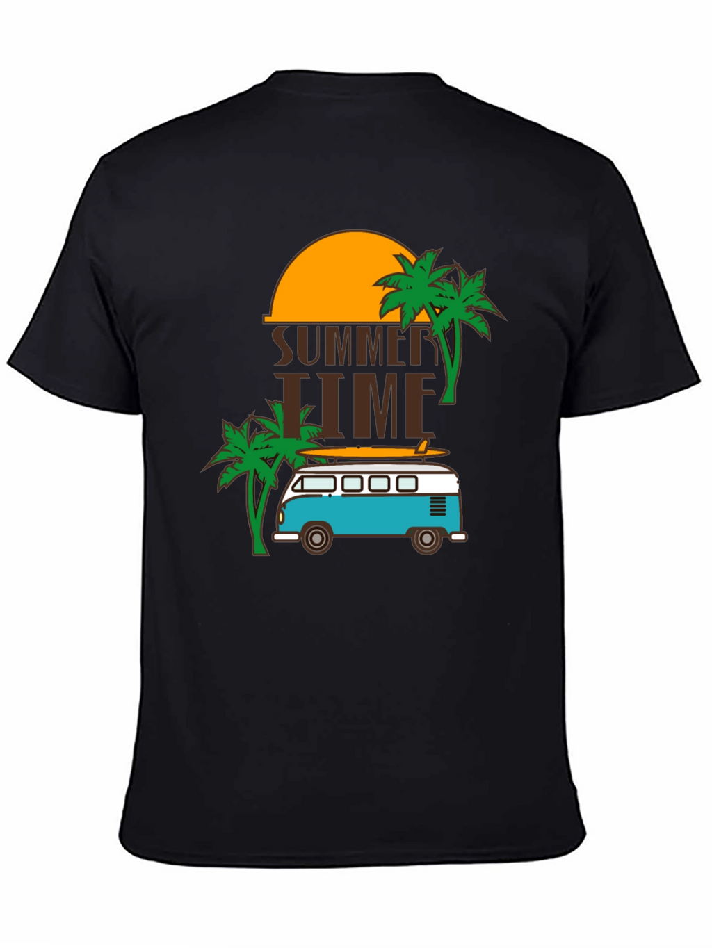 Summer Time Beach Van Graphic Tee