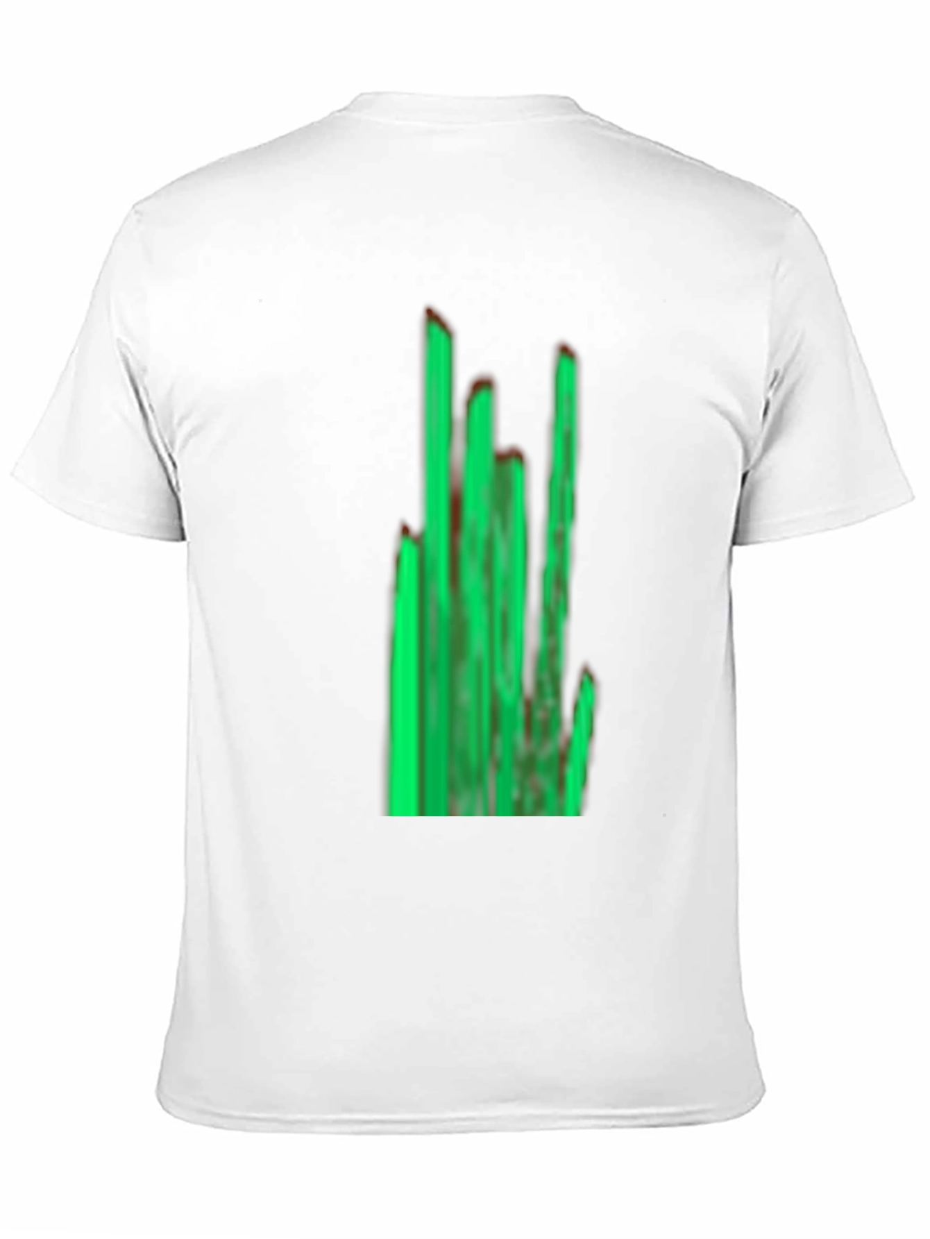 Green Graphic Black T-Shirt