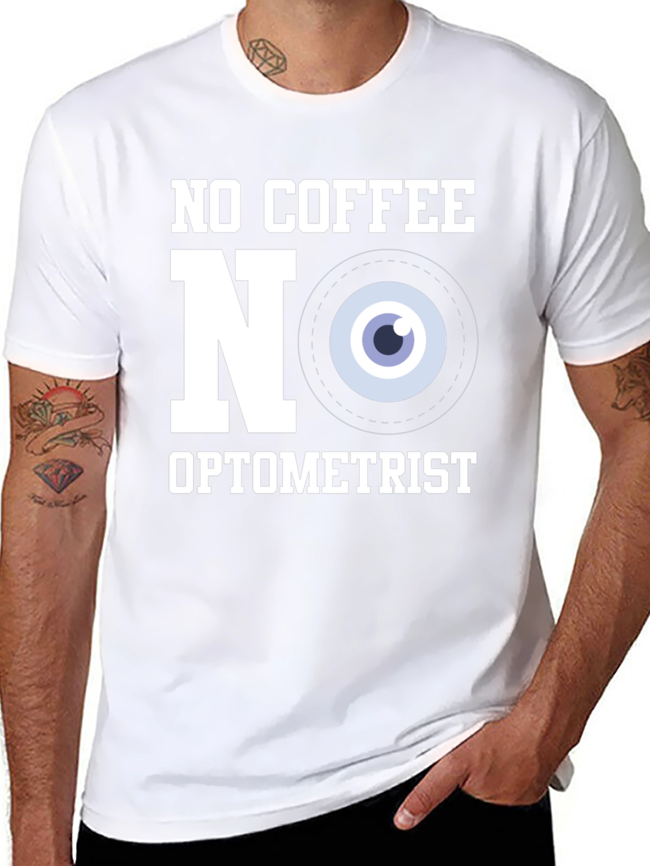 No Coffee No Optometrist T-Shirt