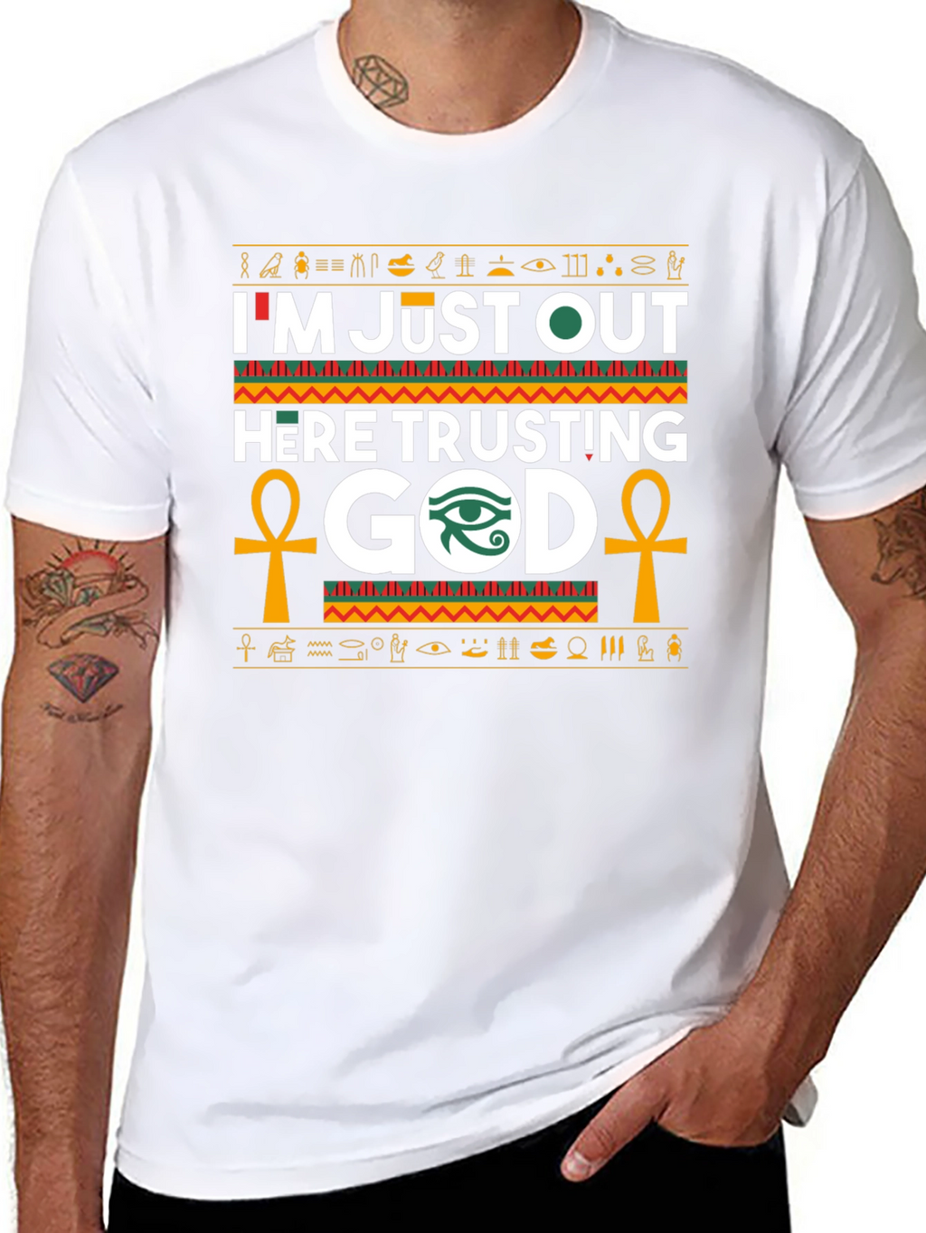 Egyptian God Trusting T-Shirt