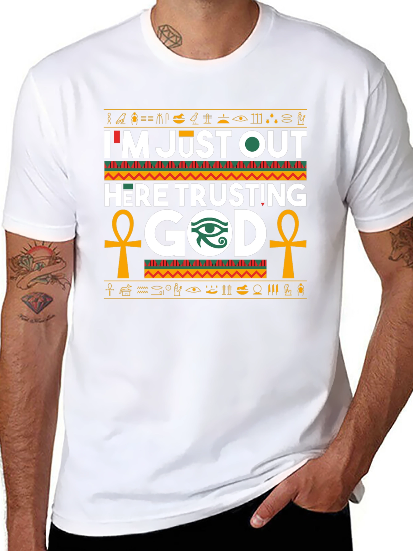 Egyptian God Trusting T-Shirt