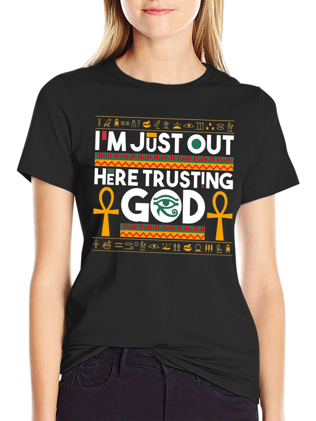 Egyptian God Trusting T-Shirt