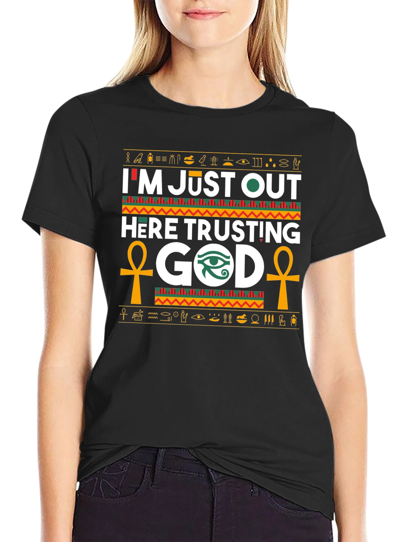 Egyptian God Trusting T-Shirt