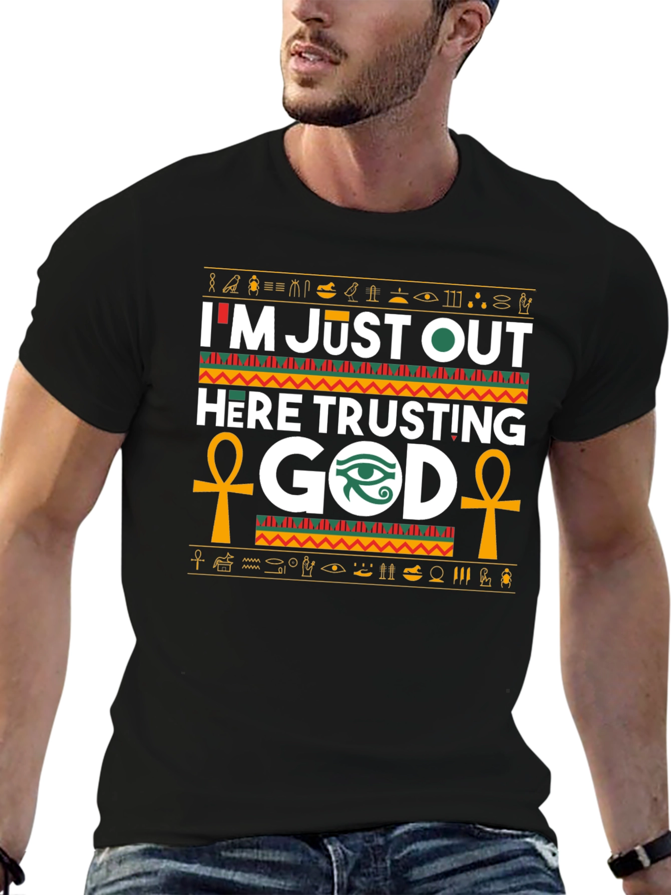 Egyptian God Trusting T-Shirt