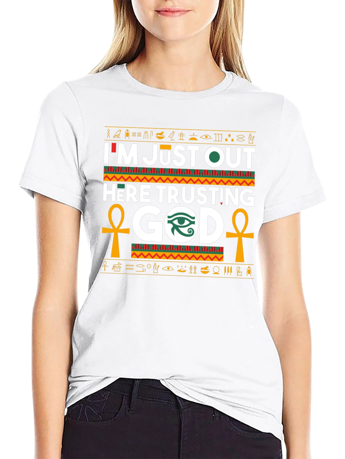 Egyptian God Trusting T-Shirt