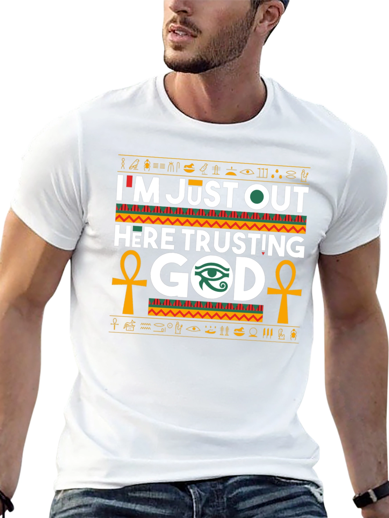 Egyptian God Trusting T-Shirt