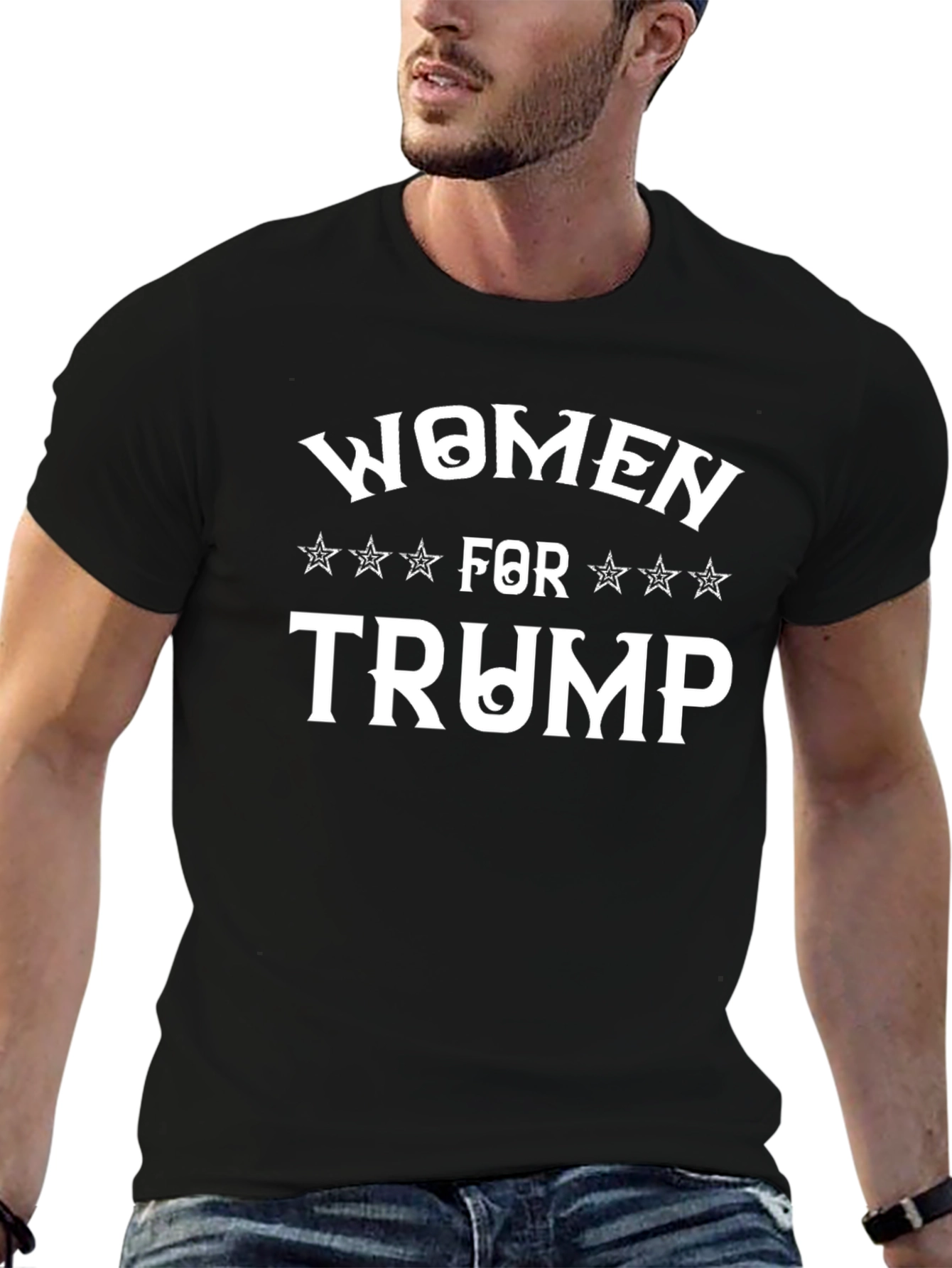 Women For Trump T-Shirt - Patriotic Political Tee