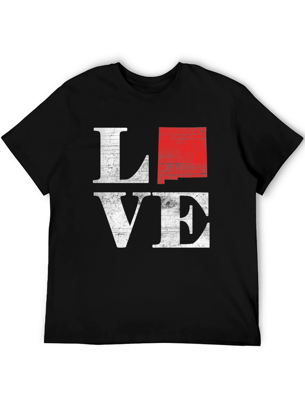New Mexico LOVE Graphic T-Shirt - Black