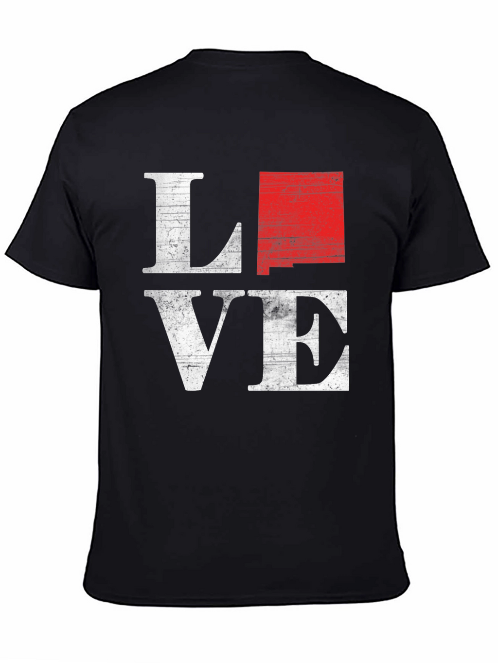 New Mexico LOVE Graphic T-Shirt - Black