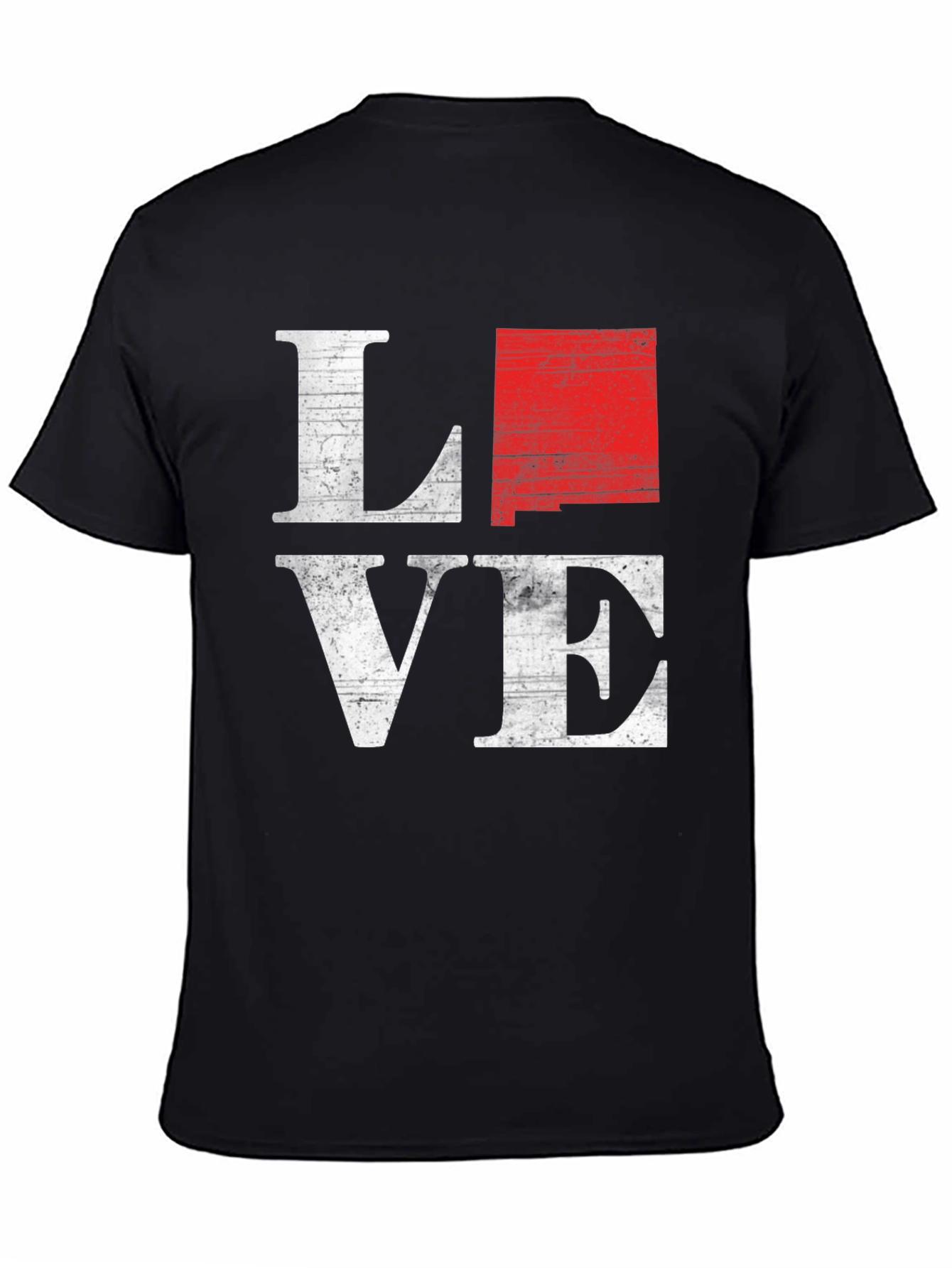 New Mexico LOVE Graphic T-Shirt - Black