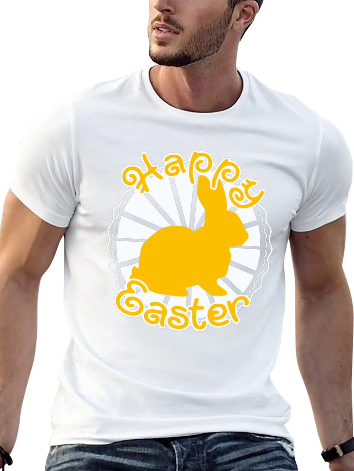 Happy Easter Bunny Graphic T-Shirt
