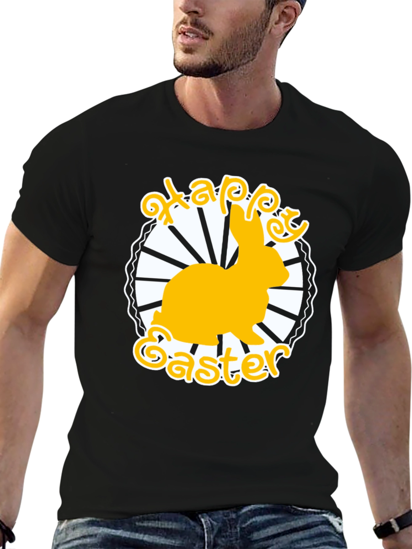 Happy Easter Bunny Graphic T-Shirt