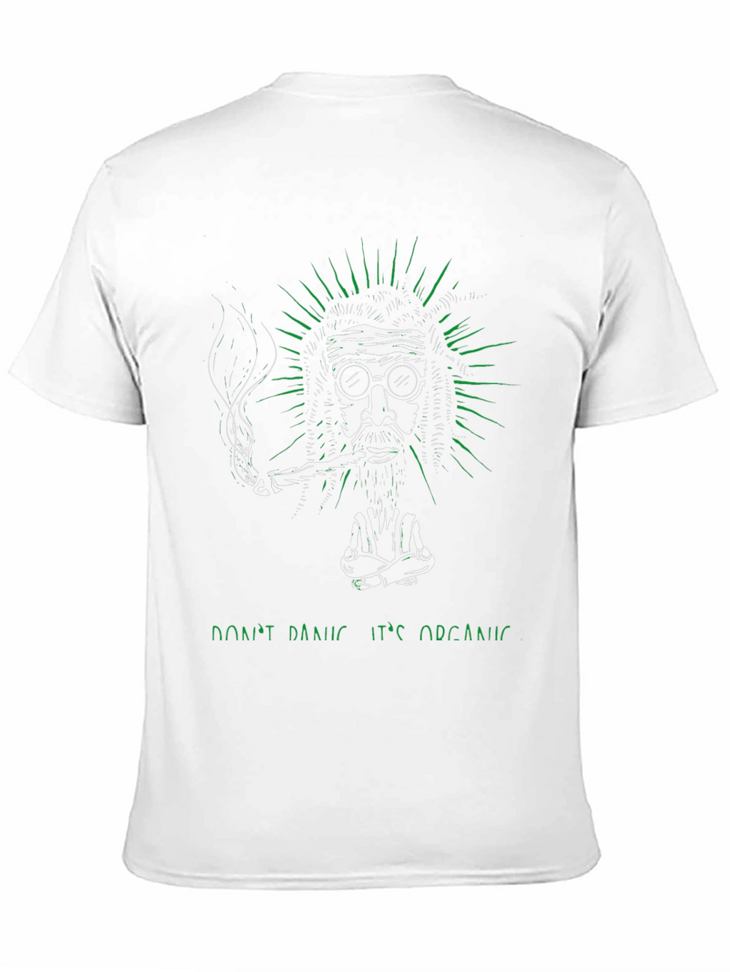 Organic Vibe T-Shirt - Dont Panic Tee