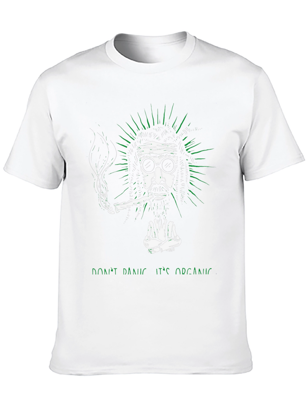 Organic Vibe T-Shirt - Dont Panic Tee