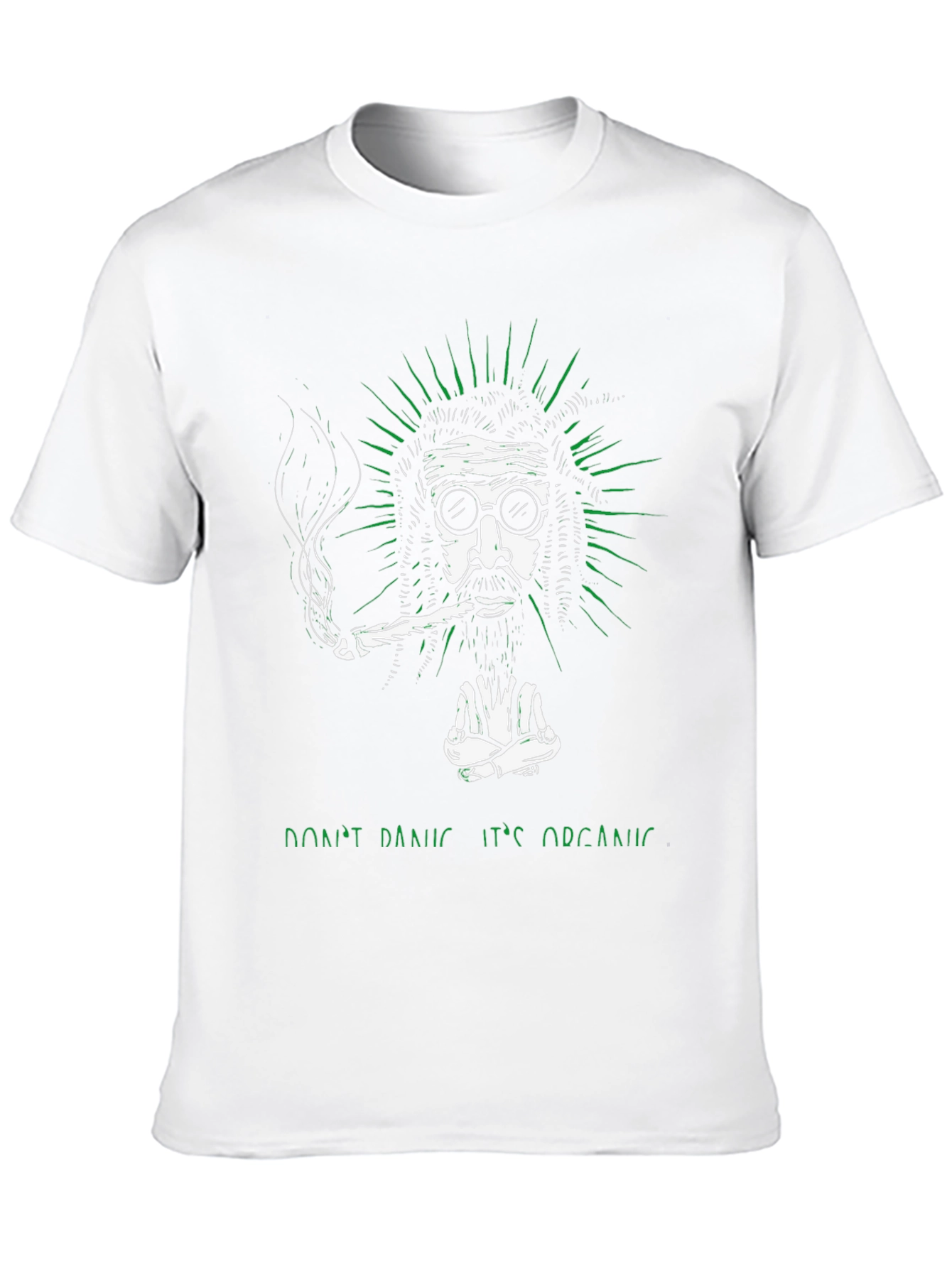 Organic Vibe T-Shirt - Dont Panic Tee