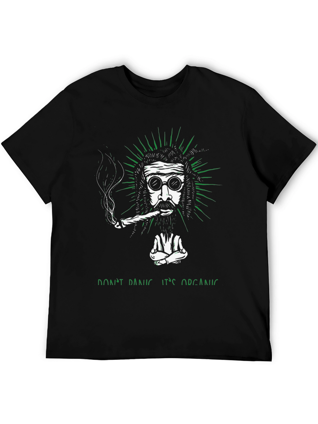 Organic Vibe T-Shirt - Dont Panic Tee