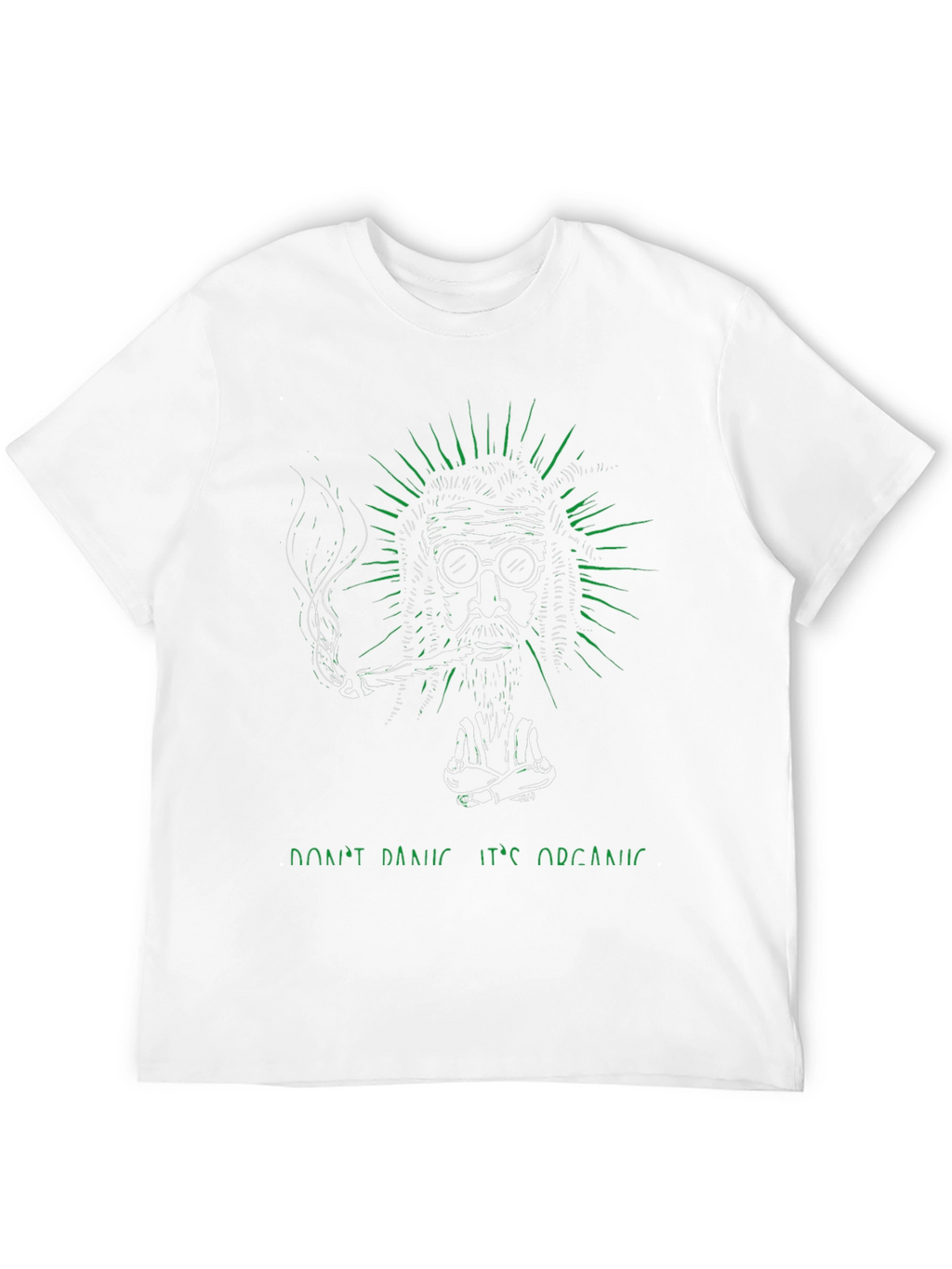 Organic Vibe T-Shirt - Dont Panic Tee
