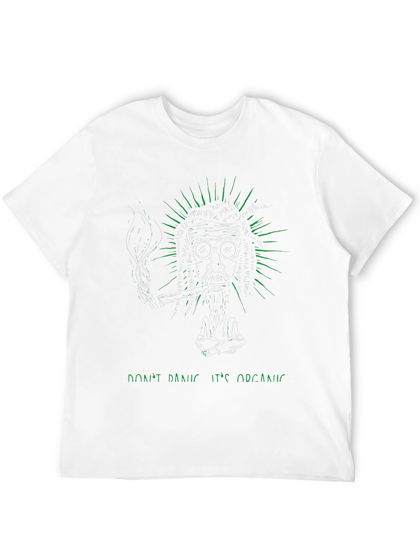 Organic Vibe T-Shirt - Dont Panic Tee
