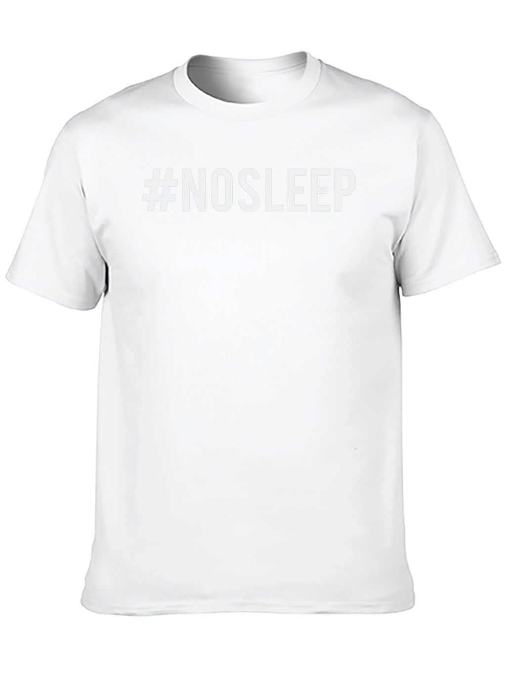 #NOSLEEP Black Graphic Tee - Trendy & Comfortable