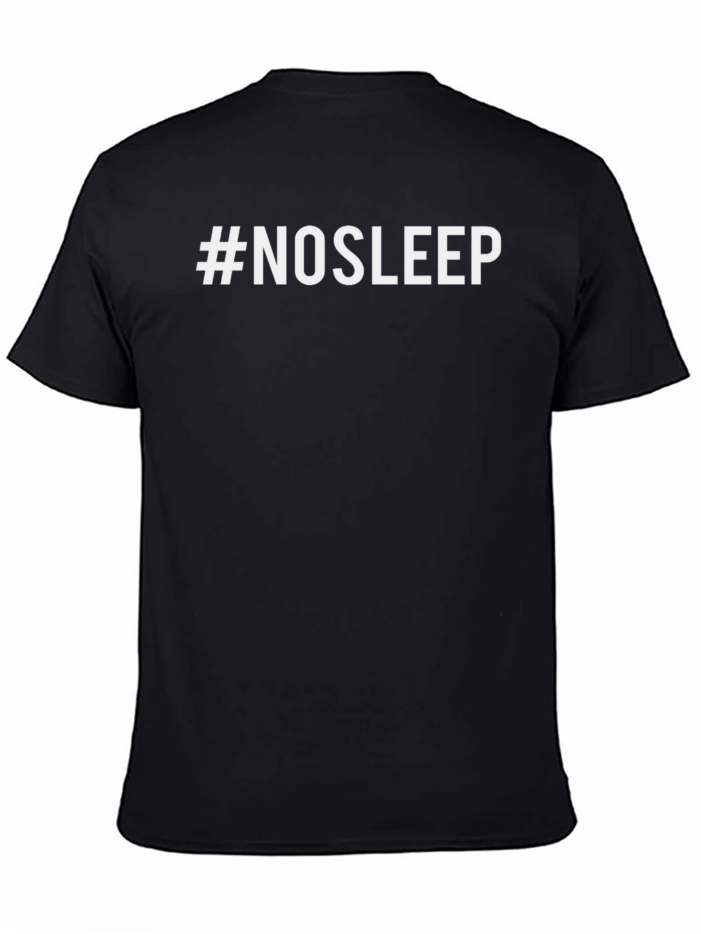 #NOSLEEP Black Graphic Tee - Trendy & Comfortable