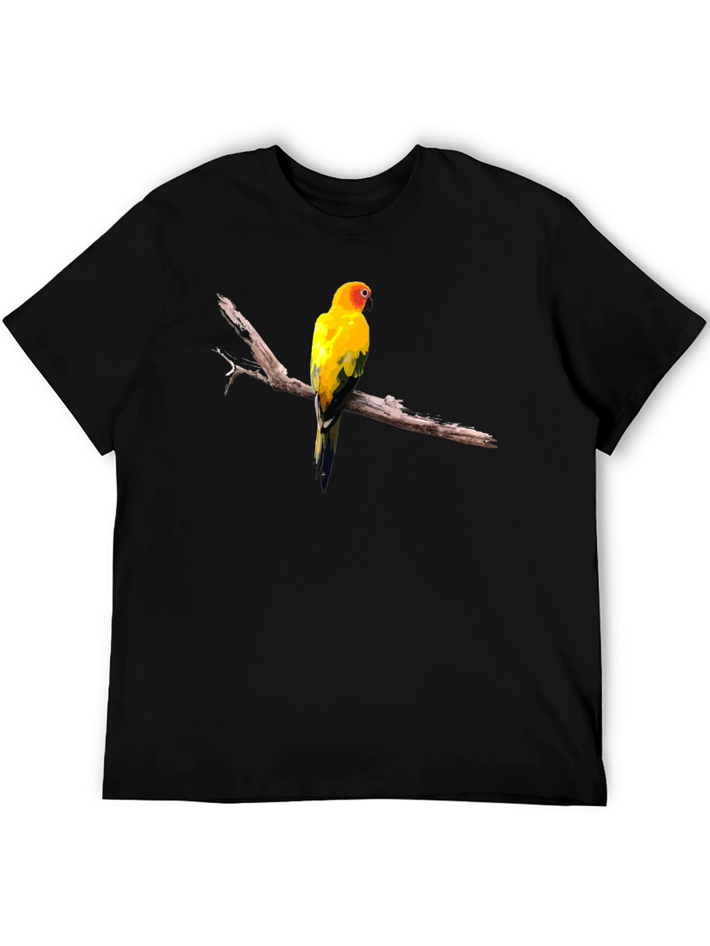 Sun Conure Bird Graphic T-Shirt