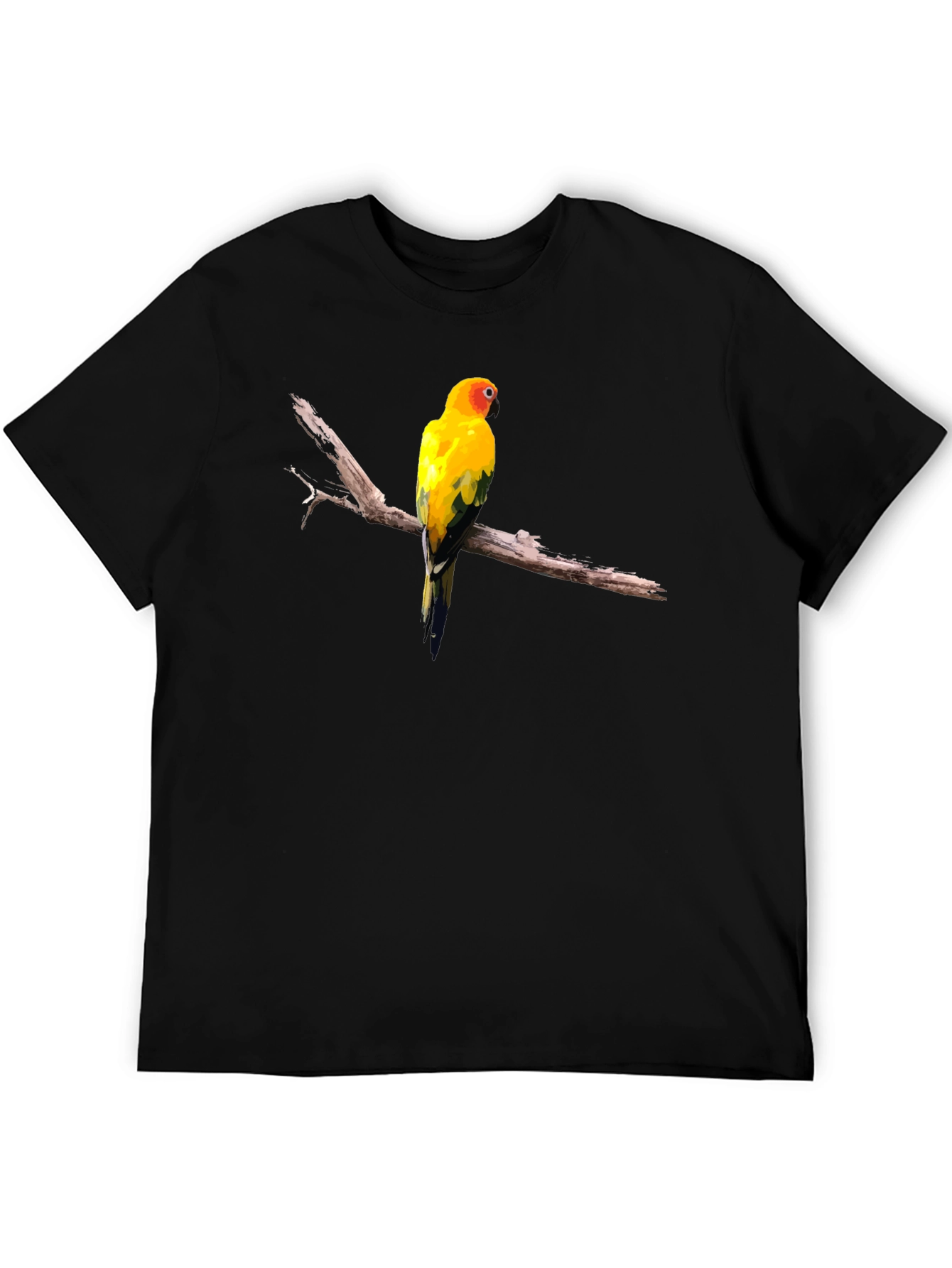 Sun Conure Bird Graphic T-Shirt