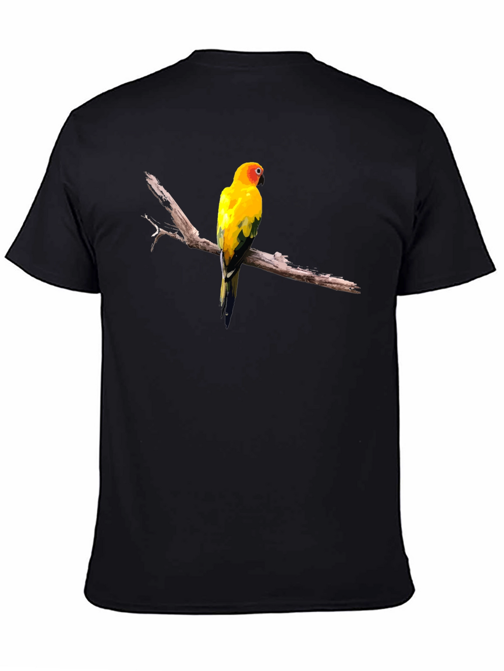 Sun Conure Bird Graphic T-Shirt