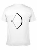 Archer Tee: Black Bow & Arrow Graphic T-Shirt